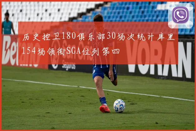 历史控卫180俱乐部30场次统计库里154场领衔SGA位列第四